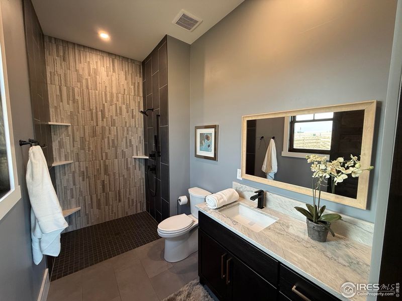 Furnished interior view inside a new home in , Fort Collins (Image 28).