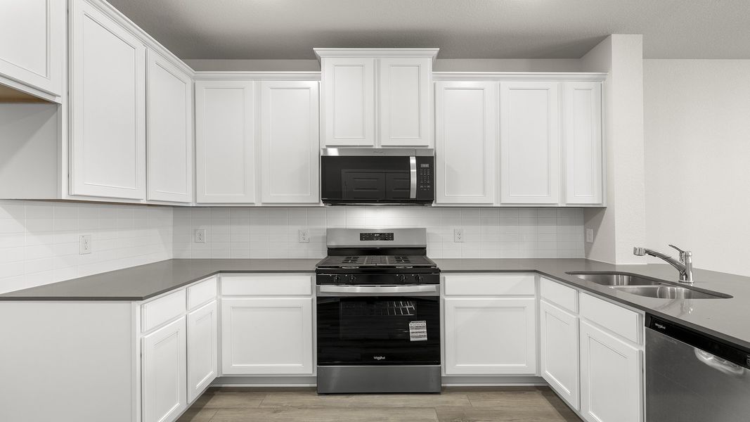 Furnished interior view inside a new home in Heartland Townhomes, Heartland (Image 4).