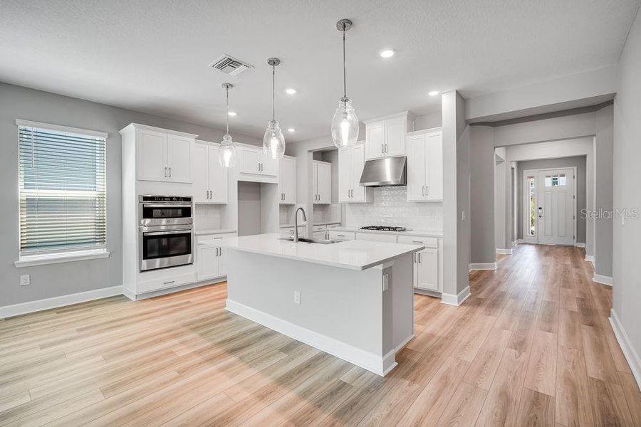 Furnished interior view inside a new home in Hammock at Two Rivers, Zephyrhills (Image 10).