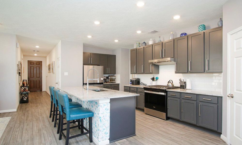 Furnished interior view inside a new home in , Magnolia (Image 10).