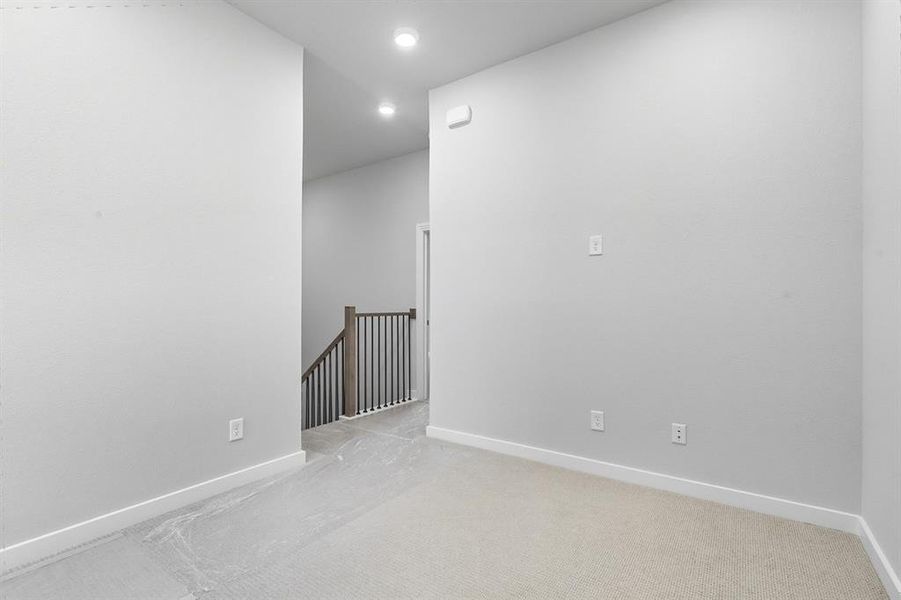 Spacious, unfurnished interior of a new home in Walsh: Townhomes - The Patios, Aledo (Image 20). Spacious, unfurnished interior of a new home in Walsh: Townhomes - The Patios, Aledo (Image 20).