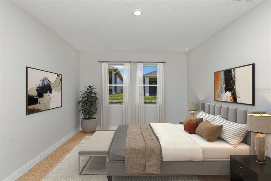 Furnished interior view inside a new home in Cherrywood Preserve, Ocala (Image 8).