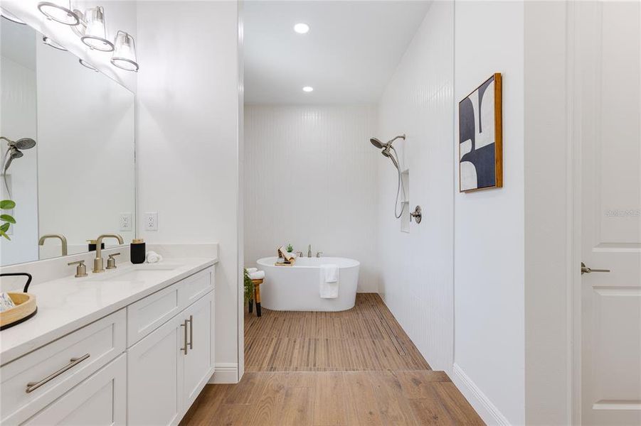 Furnished interior view inside a new home in , Gulfport (Image 66). Furnished interior view inside a new home in , Gulfport (Image 66).