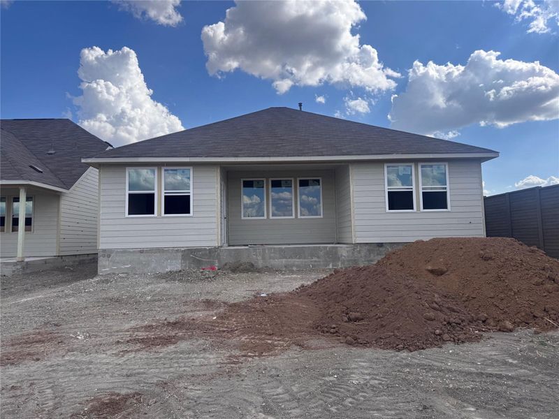 In-progress construction of a new home in Willow Springs, Buda, TX (Image 28).