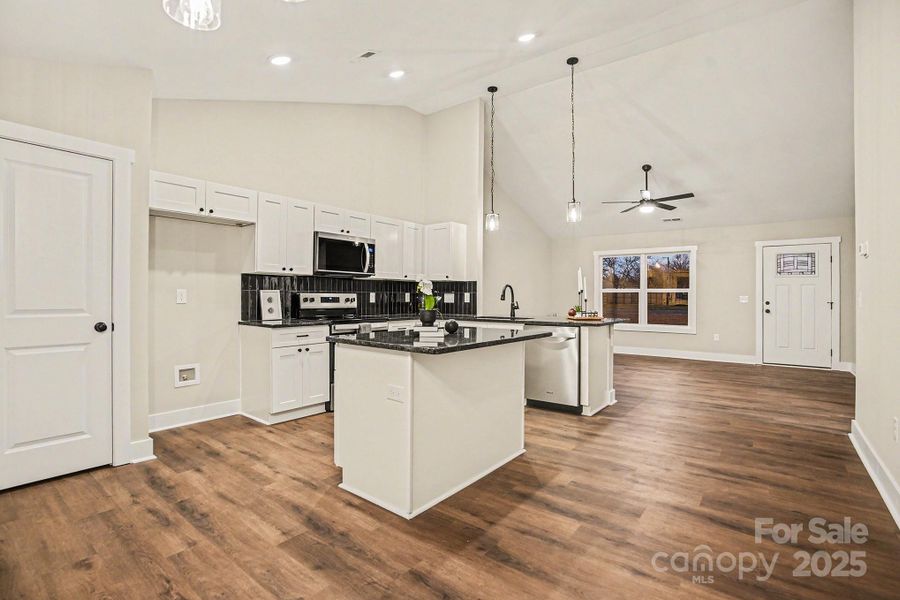 Furnished interior view inside a new home in , Mooresville (Image 6).