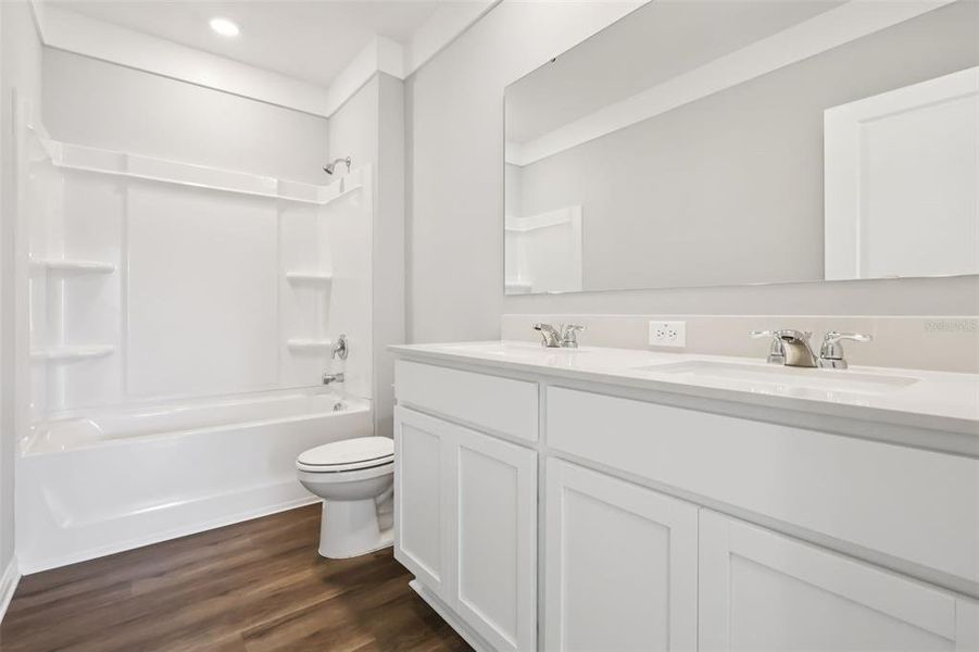 Furnished interior view inside a new home in , Haines City (Image 23).