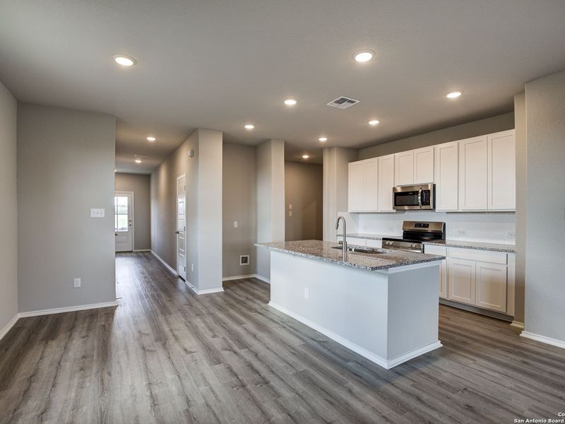 Furnished interior view inside a new home in Applewhite Meadows, San Antonio (Image 7).