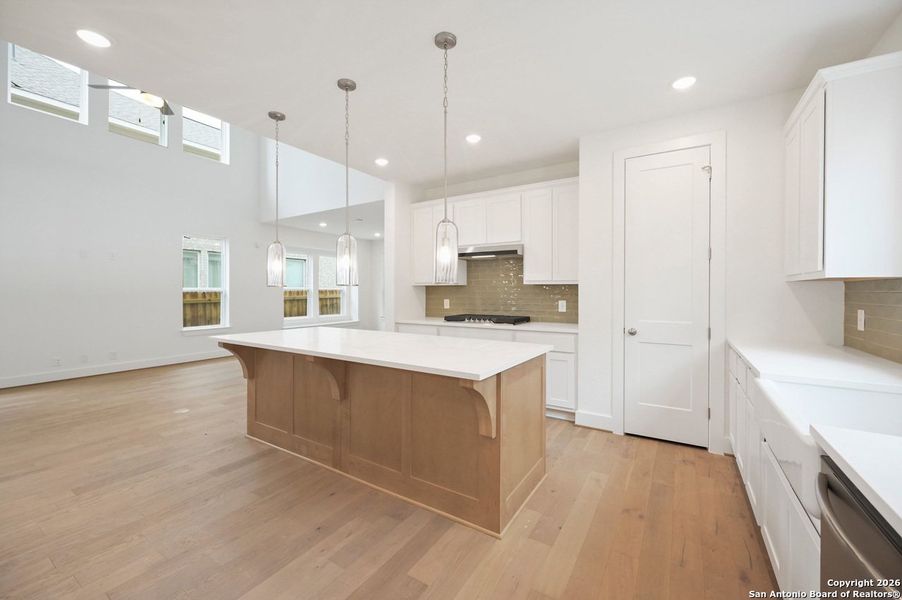 Furnished interior view inside a new home in Davis Ranch: 45ft. lots, San Antonio (Image 5).