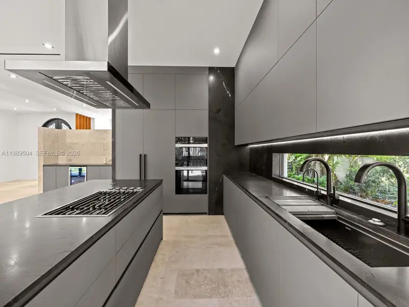 Furnished interior view inside a new home in , South Miami (Image 3).