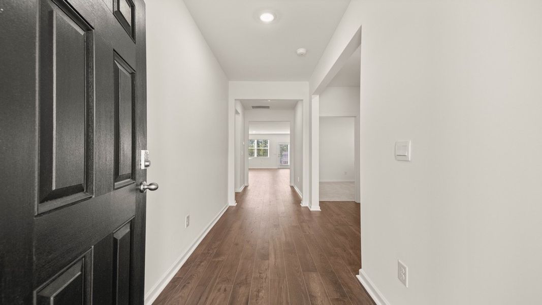 Spacious, unfurnished interior of a new home in Fox Crossing, Griffin (Image 25). Spacious, unfurnished interior of a new home in Fox Crossing, Griffin (Image 25).