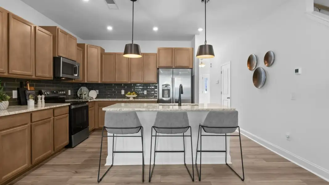 The Litchfield Plan by DBR Homes in Charlotte, NC - Kitchen