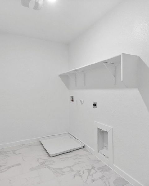 Representative unfurnished interior of a home built from the Easton by Pulte Homes in Monarch on Main, Round Rock (Image 14). Representative unfurnished interior of a home built from the Easton by Pulte Homes in Monarch on Main, Round Rock (Image 14).