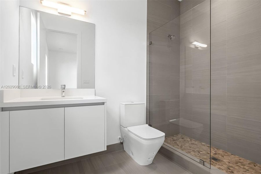 Furnished interior view inside a new home in , Weston (Image 12).