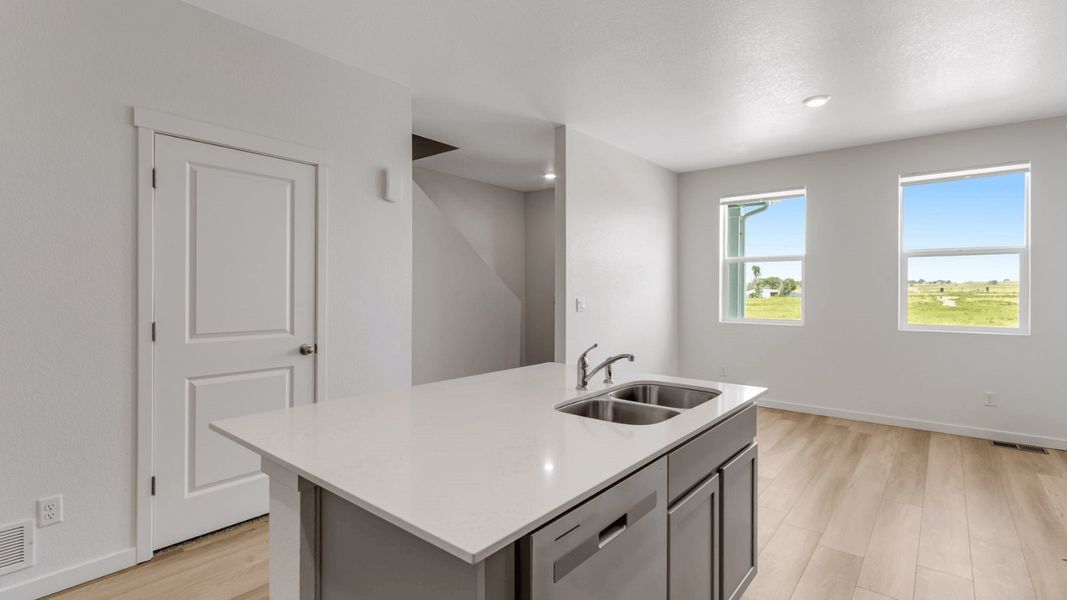 Furnished interior view inside a new home in Vista Meadows, Fort Lupton (Image 5).