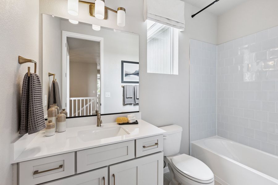 Representative furnished interior of a home built from the Silverton by Risewell Homes in Highlands Preserve, Mead (Image 11). Representative furnished interior of a home built from the Silverton by Risewell Homes in Highlands Preserve, Mead (Image 11).