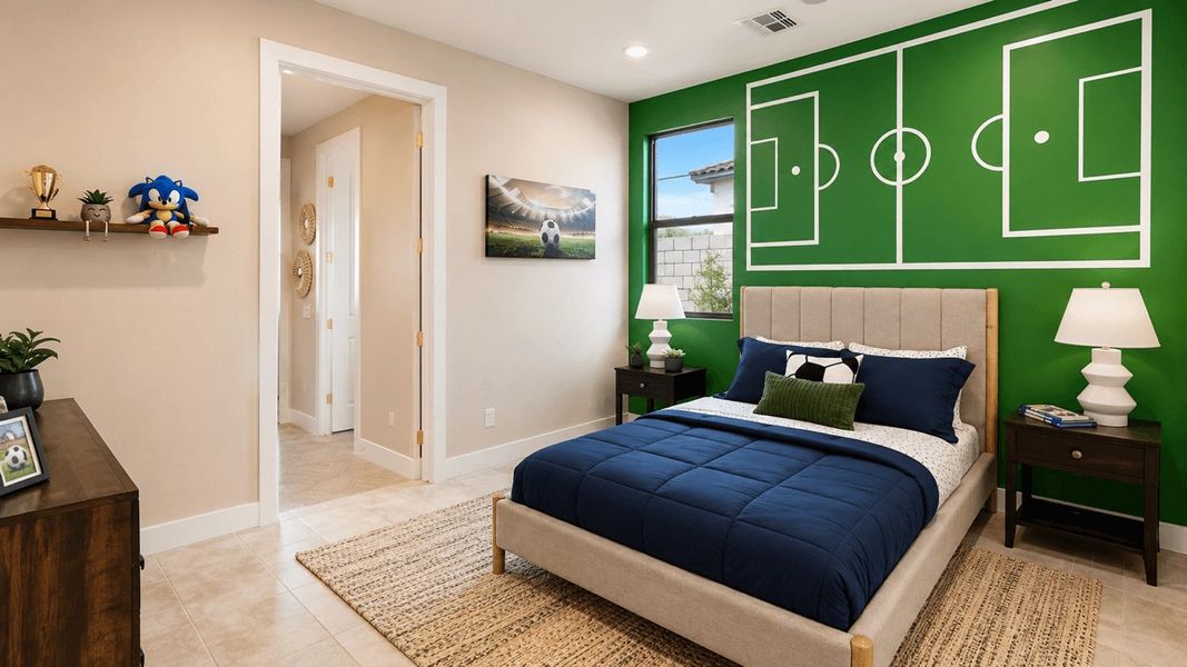 Representative furnished interior of a home built from the Flagstaff by William Ryan Homes in Alta Vida at Westpark, Buckeye (Image 12).
