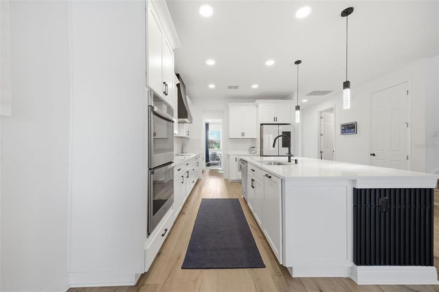 Furnished interior view inside a new home in Whispering Oaks Preserve, Wesley Chapel (Image 7). Furnished interior view inside a new home in Whispering Oaks Preserve, Wesley Chapel (Image 7).