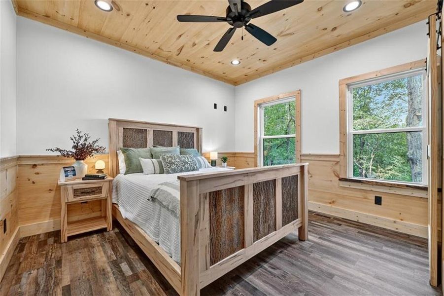 Furnished interior view inside a new home in , Ellijay (Image 27). Furnished interior view inside a new home in , Ellijay (Image 27).