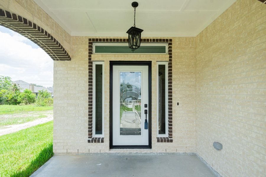 Exterior details and patio area of a home in , Arcola (Image 3). Exterior details and patio area of a home in , Arcola (Image 3).