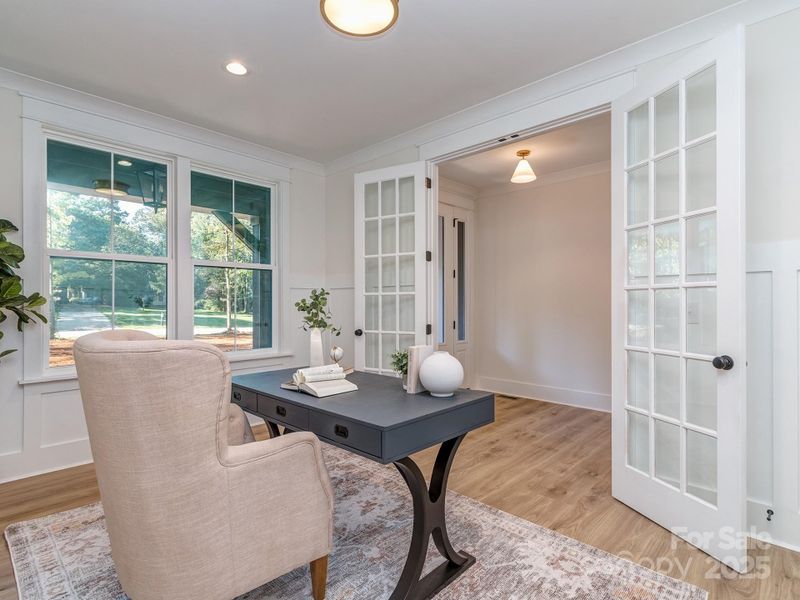 Furnished interior view inside a new home in , Matthews (Image 17).