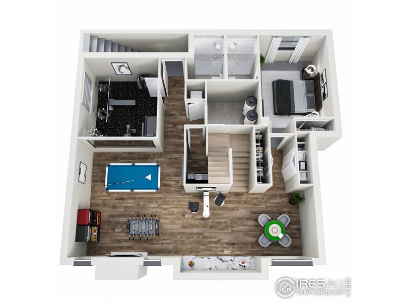 Floorplan- Basement Level