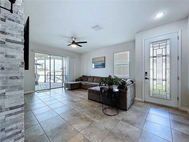Furnished interior view inside a new home in Mirada, San Antonio (Image 5).