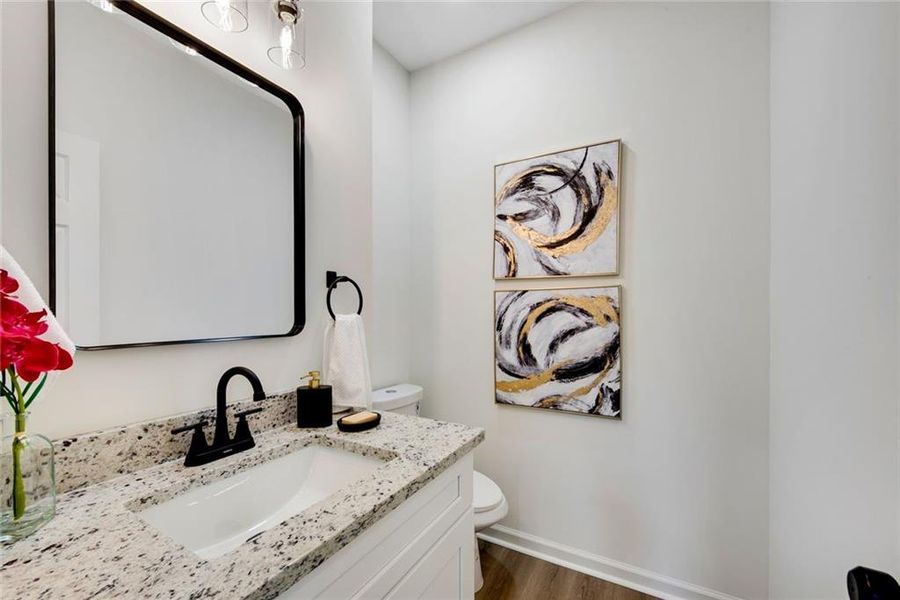 Furnished interior view inside a new home in , Ellenwood (Image 31). Furnished interior view inside a new home in , Ellenwood (Image 31).
