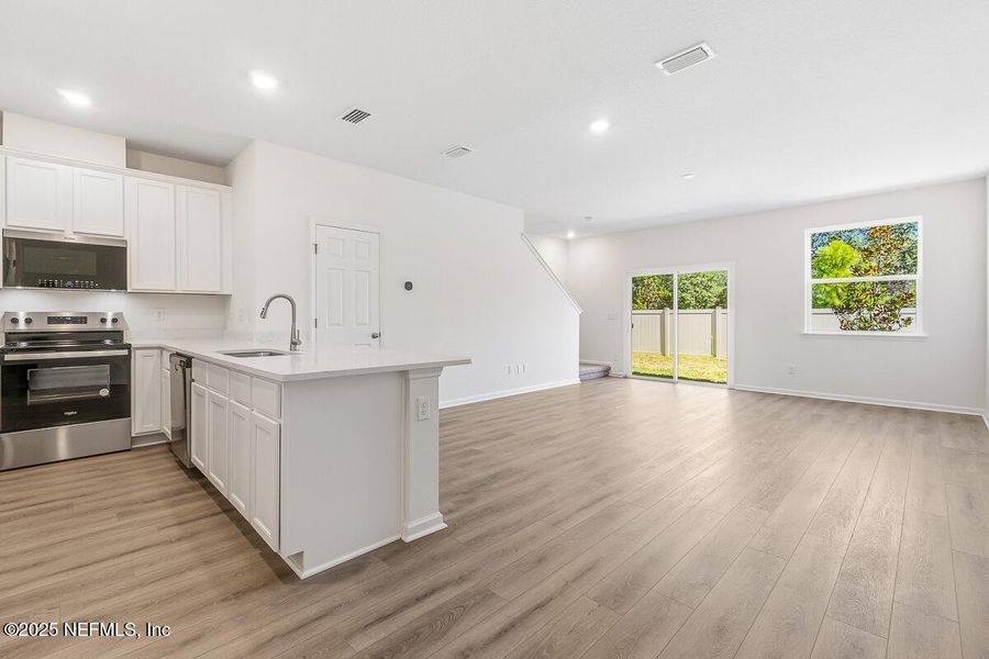 Furnished interior view inside a new home in , St. Augustine (Image 5).