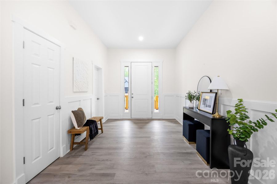 Furnished interior view inside a new home in , Bessemer City (Image 9).