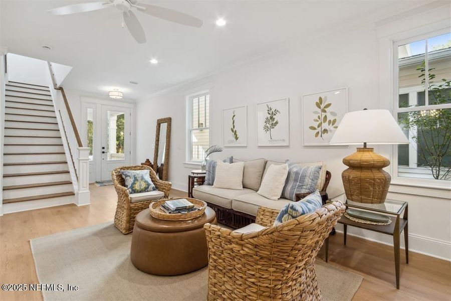 Furnished interior view inside a new home in , Fernandina Beach (Image 17). Furnished interior view inside a new home in , Fernandina Beach (Image 17).