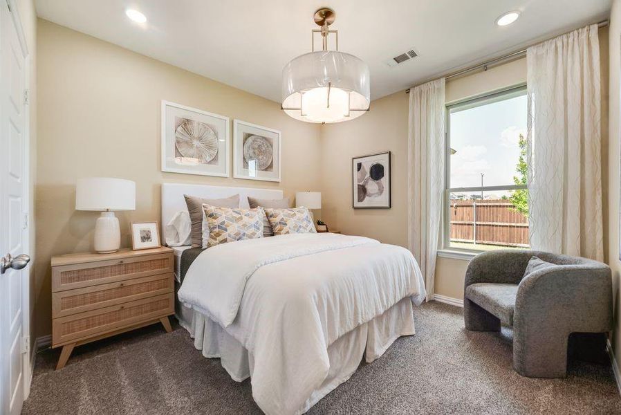 Furnished interior view inside a new home in , Anna (Image 25).