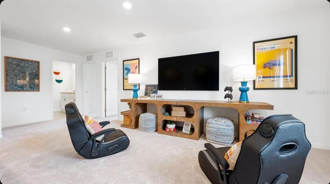 Furnished interior view inside a new home in Waterstone, Groveland (Image 7).