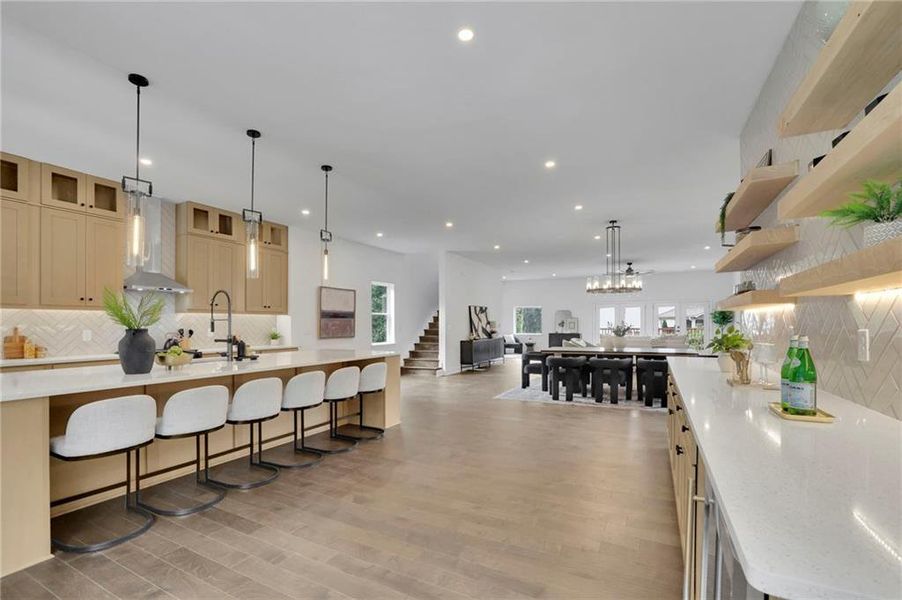 Furnished interior view inside a new home in , Buford (Image 27). Furnished interior view inside a new home in , Buford (Image 27).