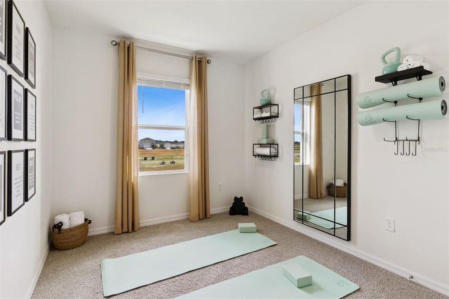 Furnished interior view inside a new home in , Lakeland (Image 15).