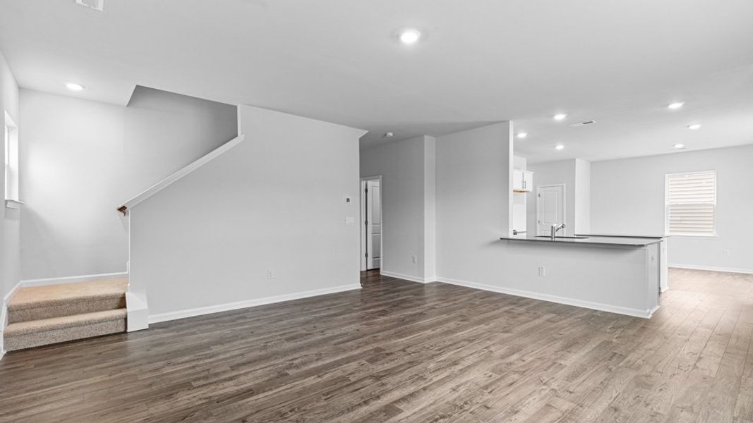 Spacious, unfurnished interior of a new home in The Reserve at Stoney Creek, Whitsett (Image 12).