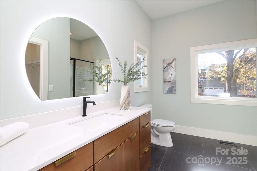 Furnished interior view inside a new home in , Charlotte (Image 32).