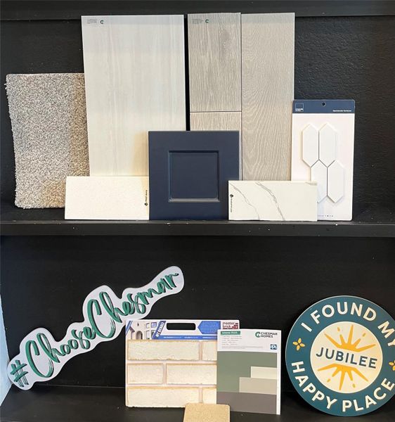 Sample of building materials used in homes in Jubilee Chateau, Hockley (Image 15).