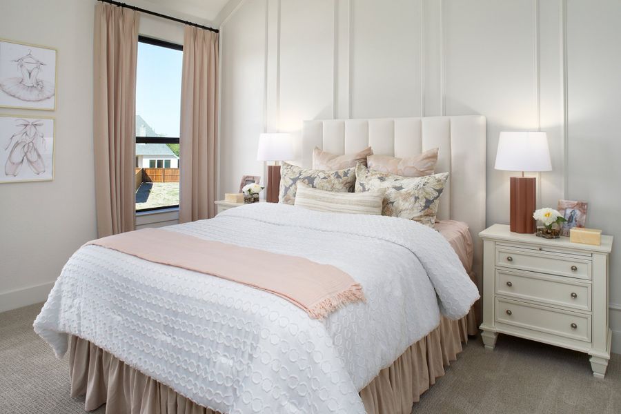 Furnished interior view inside a new home in Light Farms Graham/Reagan, Celina (Image 32).