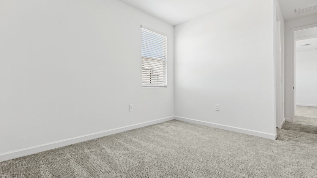 Representative unfurnished interior of a home built from the Phoenician by D.R. Horton in The Ridge at Stone Butte, Phoenix (Image 47). Representative unfurnished interior of a home built from the Phoenician by D.R. Horton in The Ridge at Stone Butte, Phoenix (Image 47).