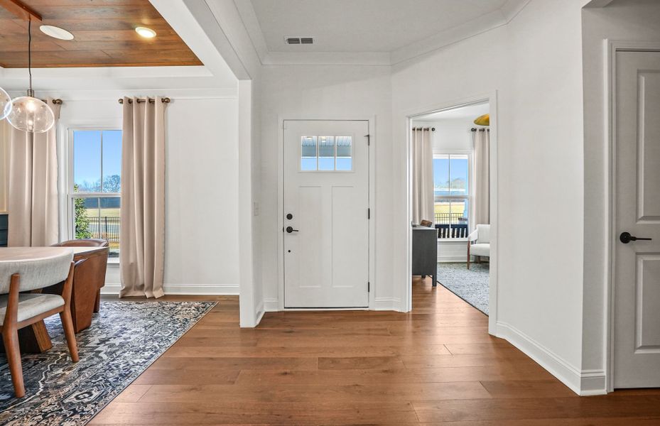 Furnished interior view inside a new home in Riverstone, Monroe (Image 41).