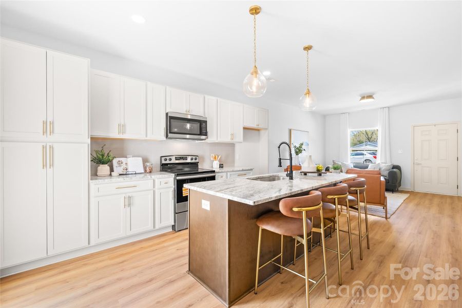 Furnished interior view inside a new home in , Rock Hill (Image 12).