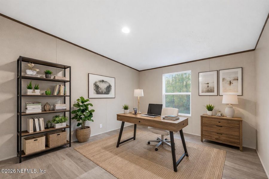 Furnished interior view inside a new home in , Hastings (Image 13).