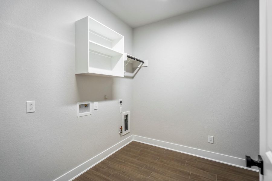 Spacious, unfurnished interior of a new home in Artavia 70′ Lots, Conroe (Image 33).