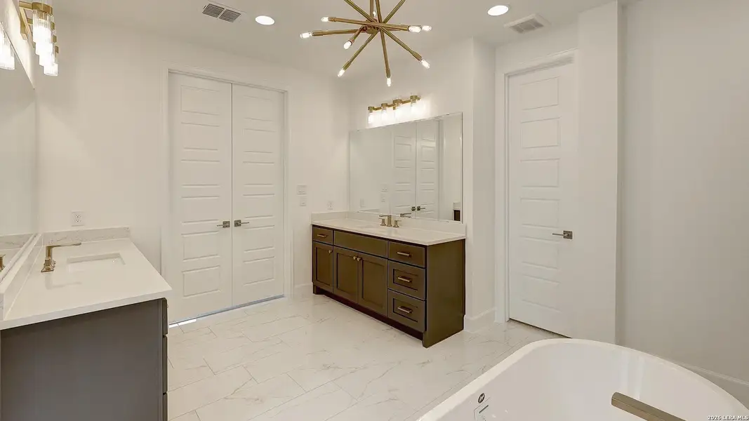 Furnished interior view inside a new home in Esperanza, Boerne (Image 6).