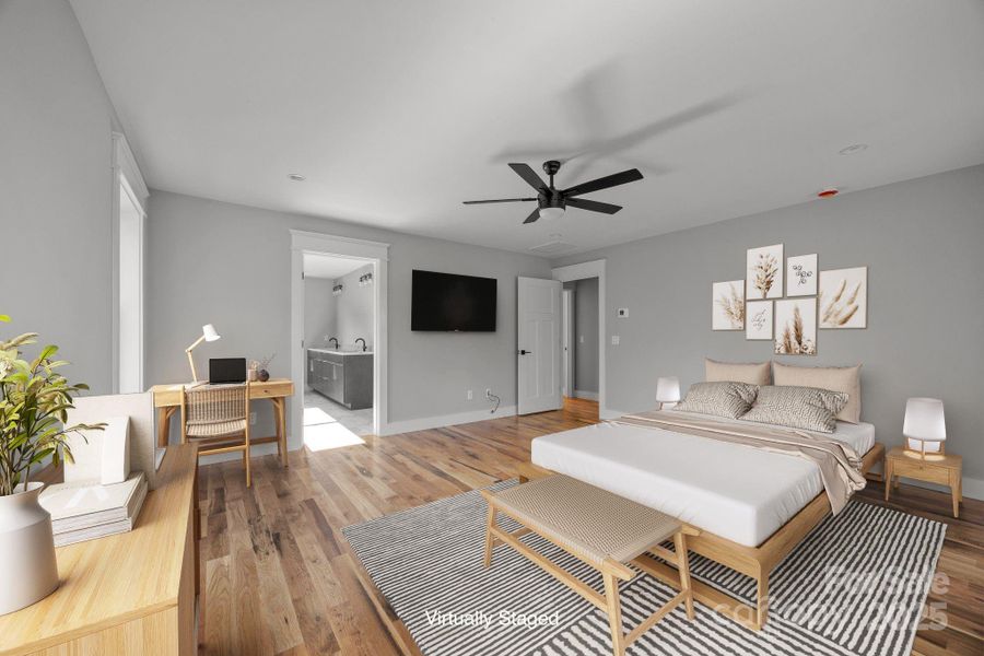 Furnished interior view inside a new home in , Asheville (Image 7). Furnished interior view inside a new home in , Asheville (Image 7).