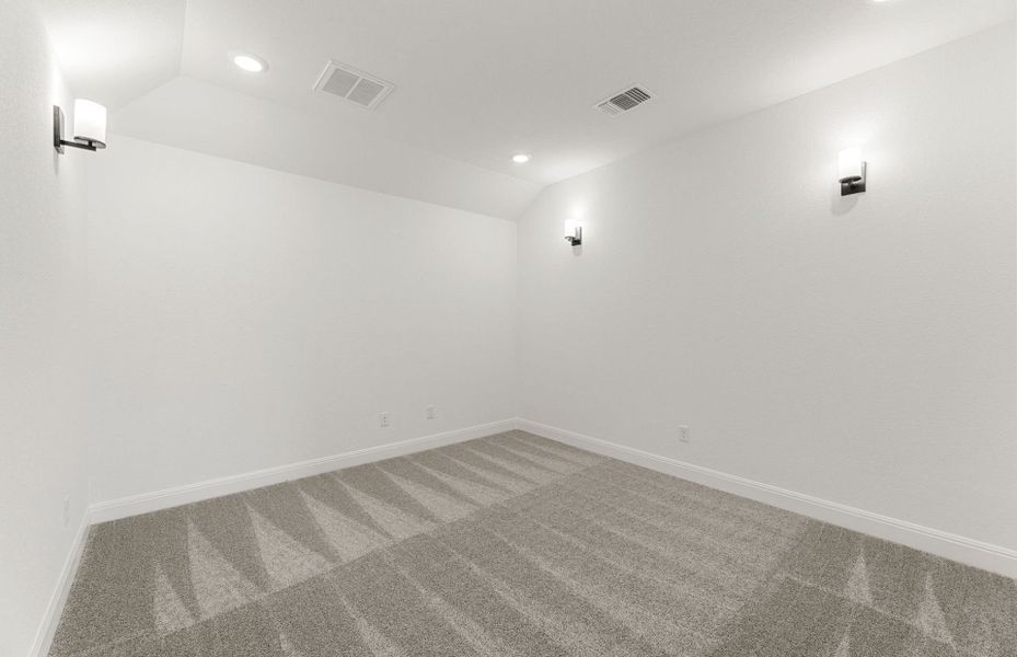 Spacious, unfurnished interior of a new home in Santa Rita Ranch, Liberty Hill (Image 47). Spacious, unfurnished interior of a new home in Santa Rita Ranch, Liberty Hill (Image 47).