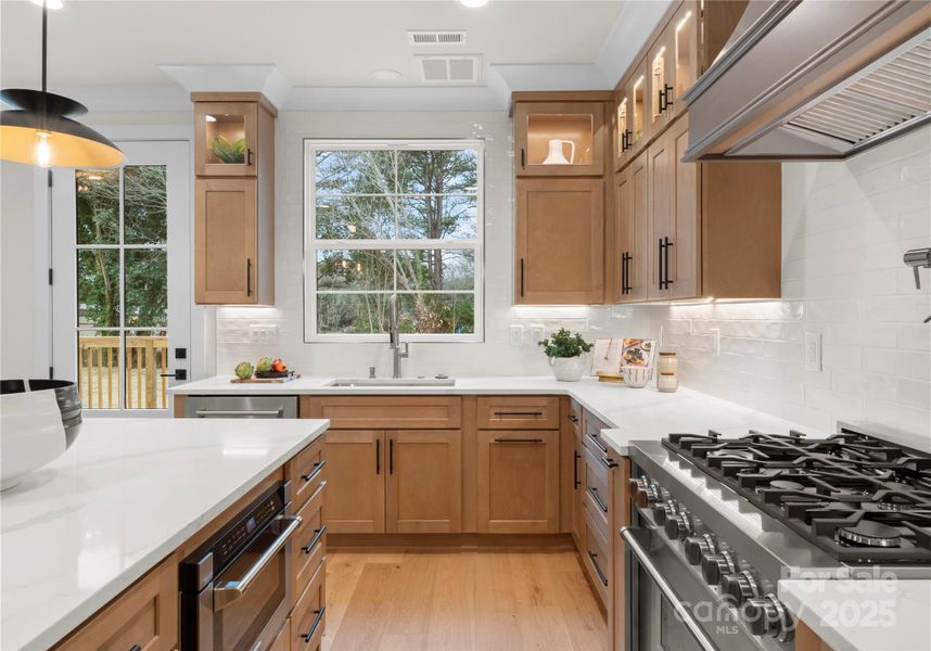 Furnished interior view inside a new home in , Charlotte (Image 18).