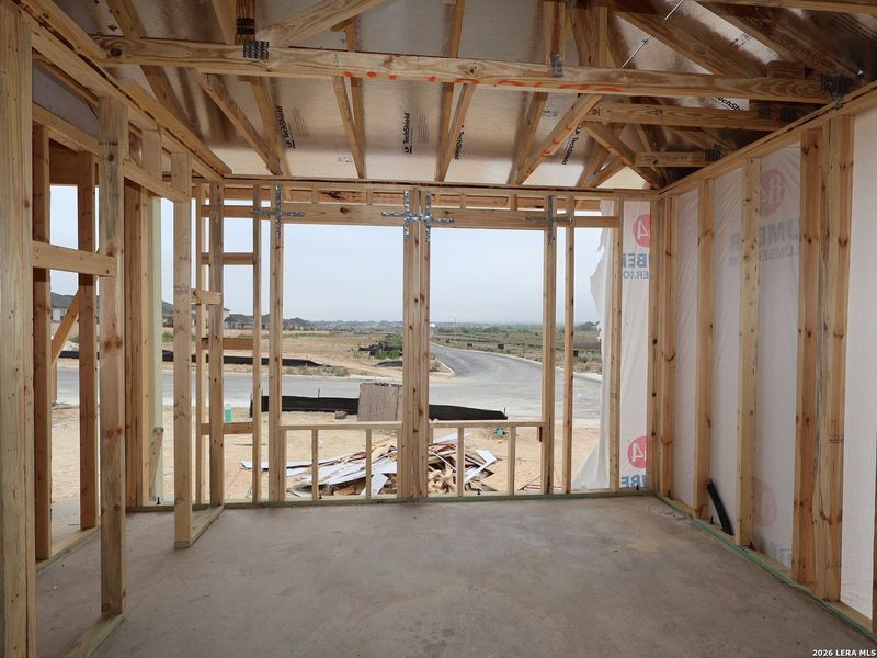 In-progress construction of a new home in Paloma Park, Converse, TX (Image 25).