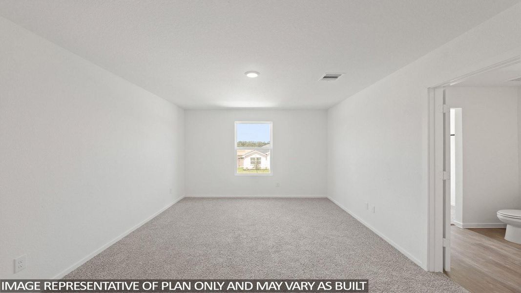Spacious, unfurnished interior of a new home in Lexington Heights, Willis (Image 21).