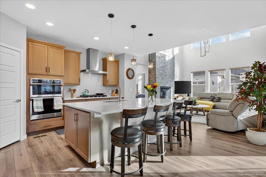 Furnished interior view inside a new home in , Golden (Image 28).